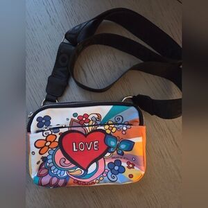 Brighton Multicolor LOVE Crossbody or Belt Bag